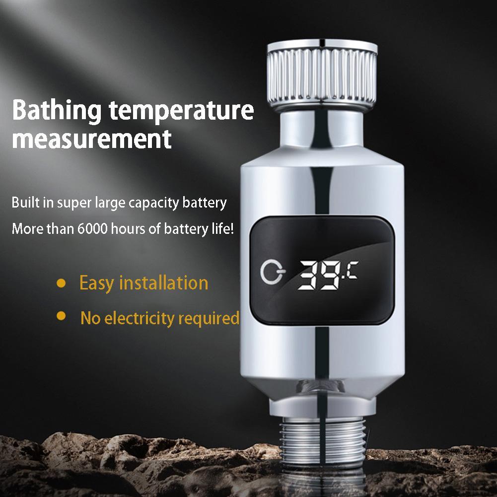 Kitchen Appliances Video - Pyromètre de douche numérique LED, moniteur