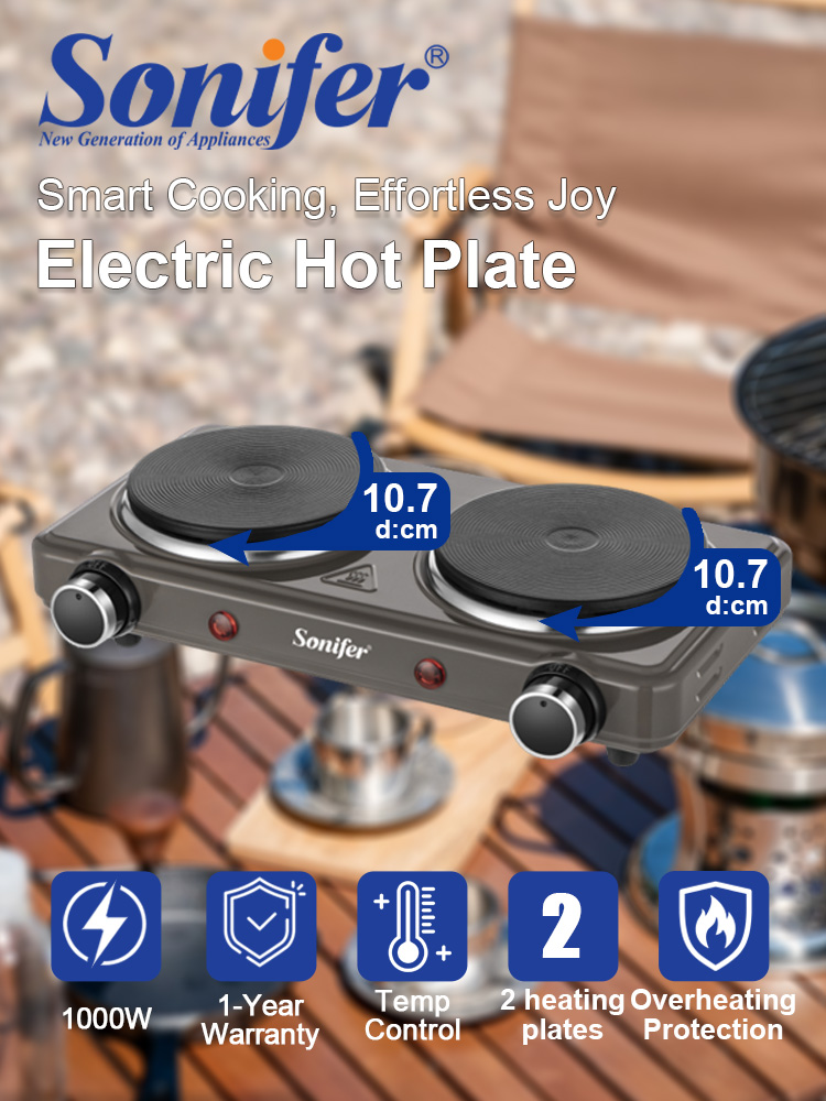 Cuisinière électrique à double - Induction Cooktop Portable avis et prix